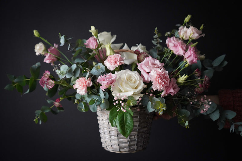 Basket Of Pastels L
