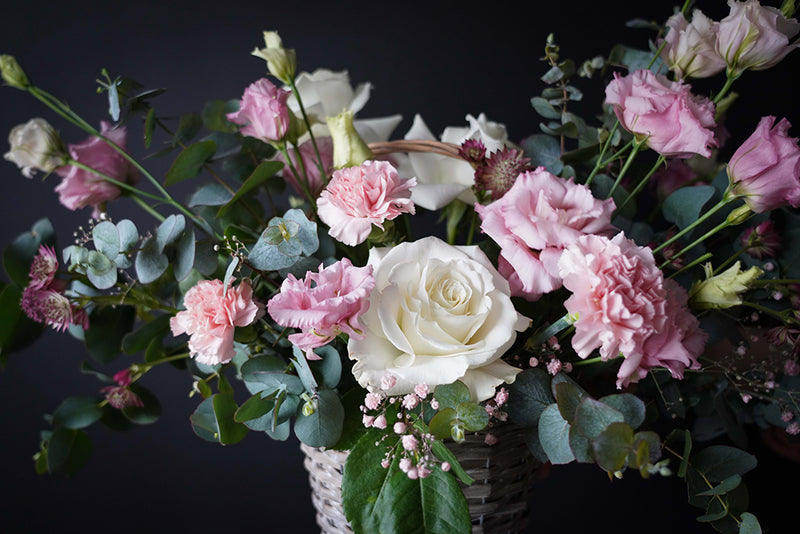 Basket Of Pastels L